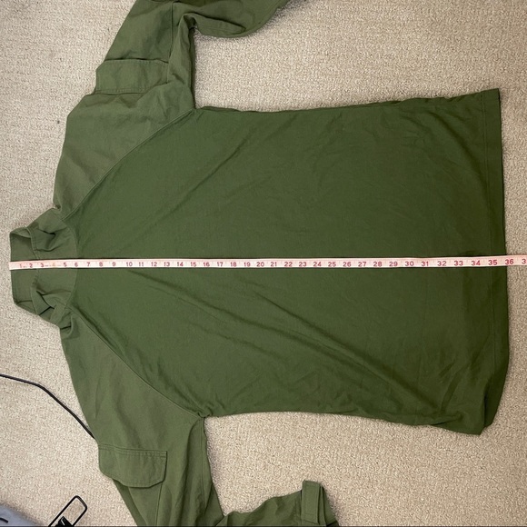 Army Vintage Long Sleeve Shirt Size L/XL - Picture 10 of 12